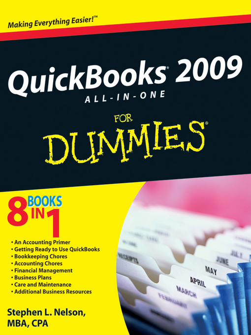 Title details for QuickBooks 2009 All-in-One For Dummies® by Stephen L. Nelson - Available